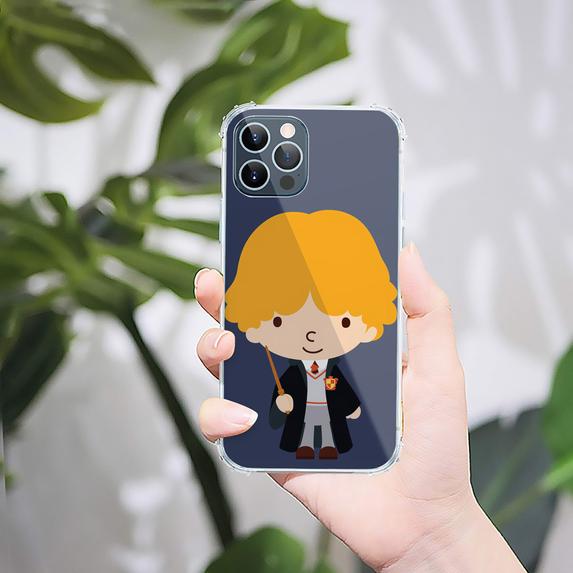 （画像用） Harry Potter ハリー・ポッターシリーズ 【iPhone 12シリーズ対応】透明スマホケース（クリアソフトケース）